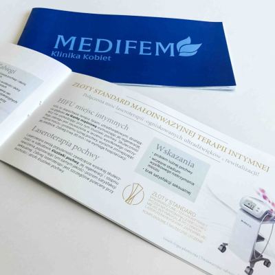 broszury reklamowe Medifem